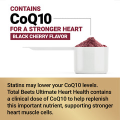 FORCE FACTOR Total Beets Ultimate Heart Health Blood Pressure Support with CoQ10