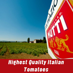 Tomato Puree with Basil (Passata Con Basilico), 24.5 Oz. | 6 Pack | Italy’S #1 B