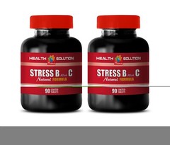immune support blend – STRESS B W/ C – blood pressure herbs 2 BOTTLE
