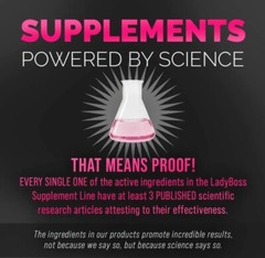 LADY BOSS LEAN PROTEIN SHAKE POWDER, VANILLA CAKE FLAVOR
