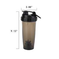 Shaker Bottle Dishwasher Safe Leak-Proof Portable Bottle Coral 24oz