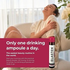 ELASTEN Clinically Tested Collagen Complex for Radiant Skin from Within – Red…