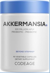 EXP:07/09/2028 Codeage, Akkermansia , 90 Vegetable Capsules