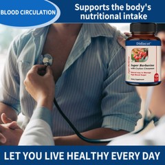 Super Berberine with Ceylon Cinnamon Dihydroberberine, 4250 Mg Capsules