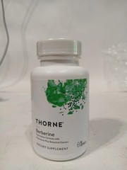 Thorne, Berberine, 1,000 mg per serving, 60 Capsules.pack of 3