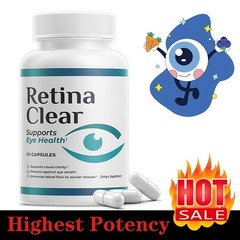Advanced Retina Clear Support Vision Supplement – Eye Health Formula Lutein Zeax