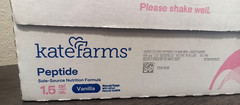 3 Kate Farms Vanilla Organic Peptide 1.5 Cal/ML 36 cartons – 11 FL OZ Ex 3/27