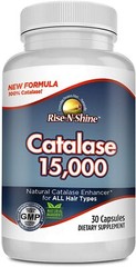 Catalase 15,000 Pure Only Antioxidant Enzyme 30 Capsules Small Acid Resistant