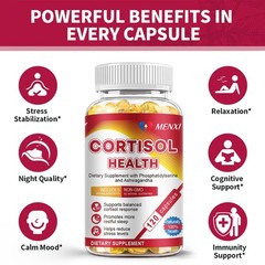 Cortisol Supplements Cortisol Blocker Stress Relief Sleep Aid Adrenal Support