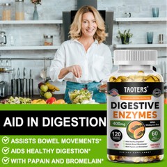 Digestive Enzymes Capsules, Digestive Support,Gastrointestinal Tract Health