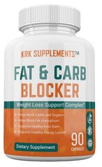 1x Fat Carb Blocker xp Extra Strength Weight Loss Complex Burn Low Keto Diet.