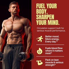 Testosterone Booster Gummies, Male Enhancing Supplement, Add 2″ Enlargement