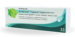 Bezwecken – ReNewed Vaginal Suppositories, 15 count