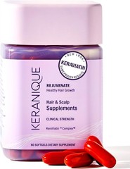 Keranique Hair & Scalp Supplements – Promote Strength and Growth Best for Thin