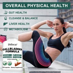 Gallbladder Formula Purified Bile Salts Digestive Enzymes Extra Strength Capsule