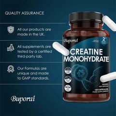 Creatine Monohydrate 240pcs, Build Muscle, Improve Energy Endurance,and Recovery