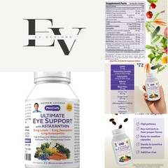 Bioactive Eye Health Support – 30 Softgels with Lutein, Zeaxanthin & Bilberry