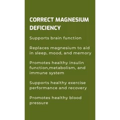 1 bottle Bioptimizers Magnesium Breakthrough all 7 essential forms – 60 capsules