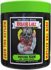 Psycho Sam Mad Chemist Pre Workout Supplement Energy Focus Formula