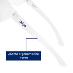 Dräger X-pect 8320 Safety Glasses Anti-Fog & Anti-Scratch safety goggles UV
