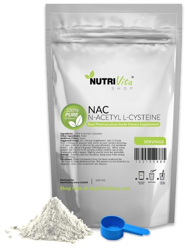 2X 250g (500g) N-Acetyl L-Cysteine Powder – NAC – OU KOSHER/PHARMACEUTICAL USP