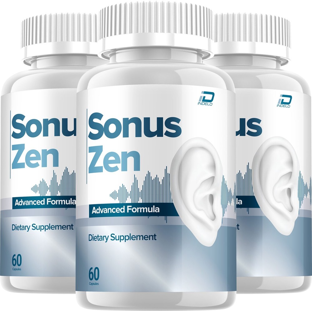 (3 Pack) Sonus Zen Healthy Ear Support Supplement – SonusZen for Hearing Support