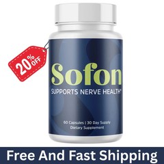 Sofon Nerve Support Supplement (60 Caps, 30 Servings) : Neuropathy Supplement