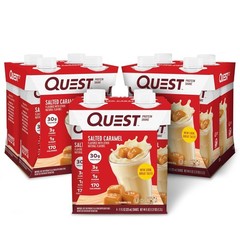 Quest Nutrition Ready to Drink Salted Caramel Protein Shake, 11 fl.oz Pack of 12