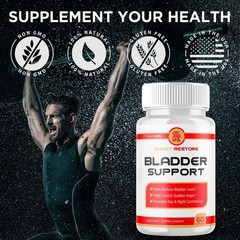 (1 Pack) Sweet Restore Bladder Control Prostate & Bladder Support Formula 60 Ct