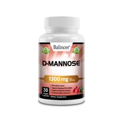 D-Mannose Capsules 1300 Mg Per Serving Bladder and Urinary Health