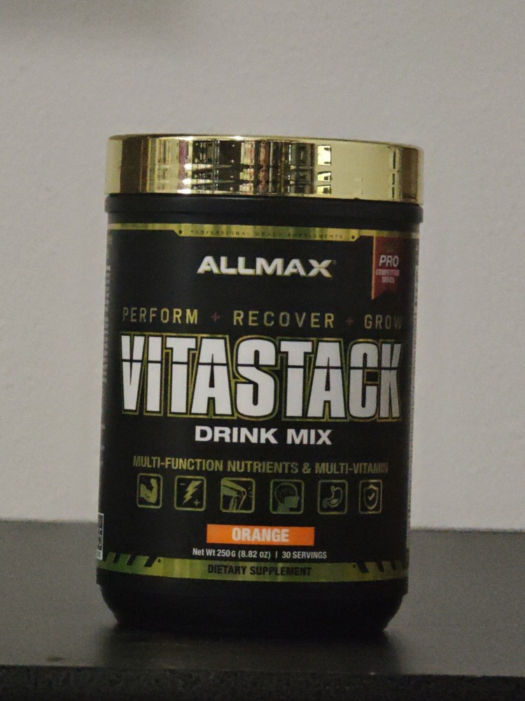 ALLMAX Nutrition VITASTACK 30 Packs Brand New & Sealed Multi-Vitamin Pack Stak