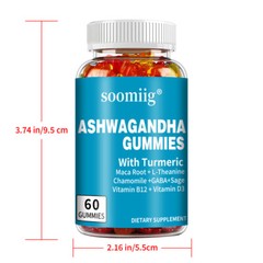 Ashwagandha Gummie Extra Strength 2000mg Stress & Mood Support
