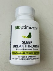 BiOptimizers Magnesium Breakthrough Supplement Capsule 60 Veggies Caps Exp 2026