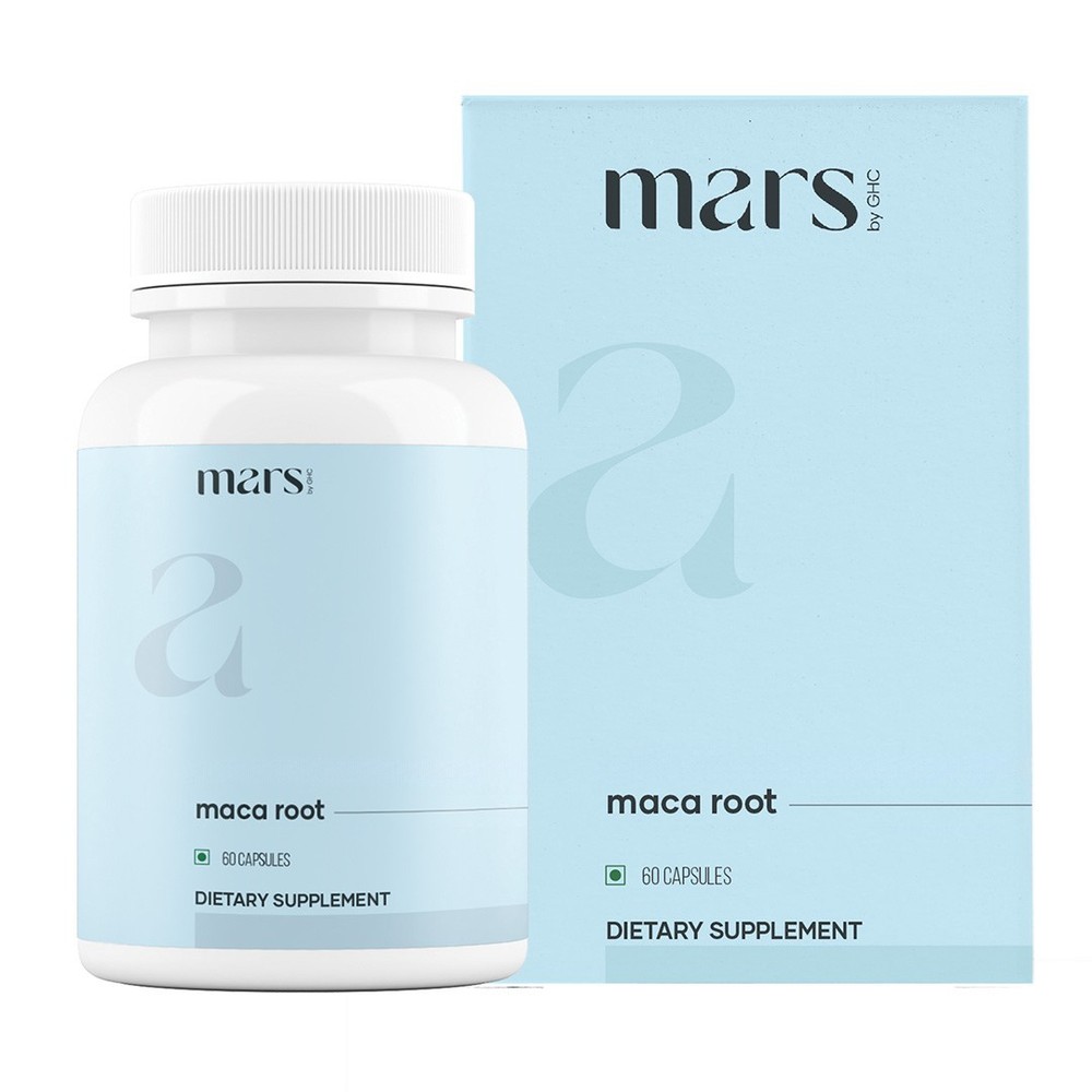 Mars Maca Root Capsules with Ginseng, Magnesium & Berberine – Pack of 1