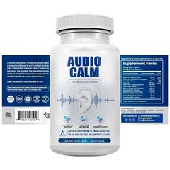 Audio Calm – Tinnitus Support Supplement | Natural Stop Tinnitus Solution – Reli
