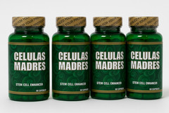 4 Celulas Madres 240 Caps | Stem Cell & Spirulina AFA Formula BIOXTRON HOMBRE