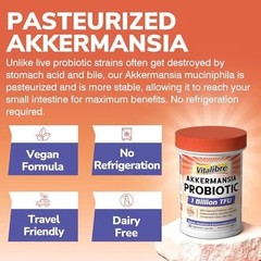 New Formula Akkermansia Muciniphila Live Probiotic Capsules Gut Health Support
