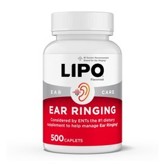 Lipo Ear Ringing Support Supplement Lemon Bioflavonoid Complex Vitamin C Caps