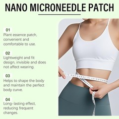 Moringa & Berberine 10-IN-1 Advanced Nano Microneedle Patch 7pcs/box – (1-5 BOX)