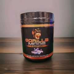 Gorilla Mind – Gorilla Mode Pre-Workout – Grape Cotton Candy (40 Servings)