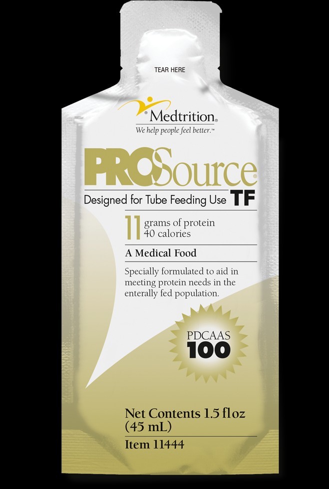 70 ProSource TF Tube Feeding Formula Protein 45 mL Pouch Count Oct 2026 Watery