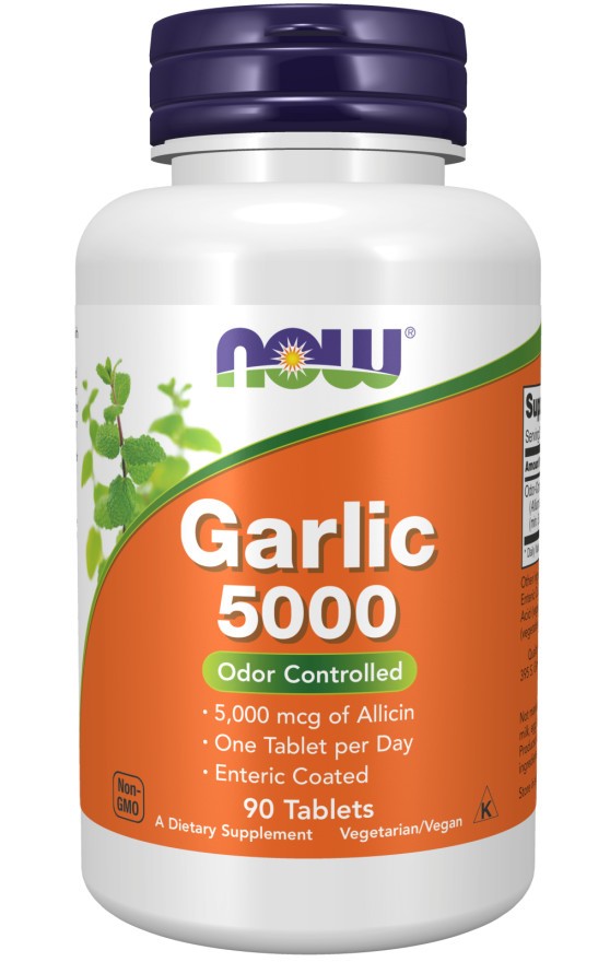 Garlic 5000 90 TABS by Now Foods