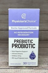 NEW SEALED Physician’s Choice Prebiotic Probiotic – Multi-Strain 30 caps- 11/24