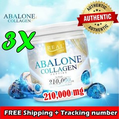 Real Elixir Abalone Collagen Supplment Joints Skin Knee Nails Hair 210000mg X3
