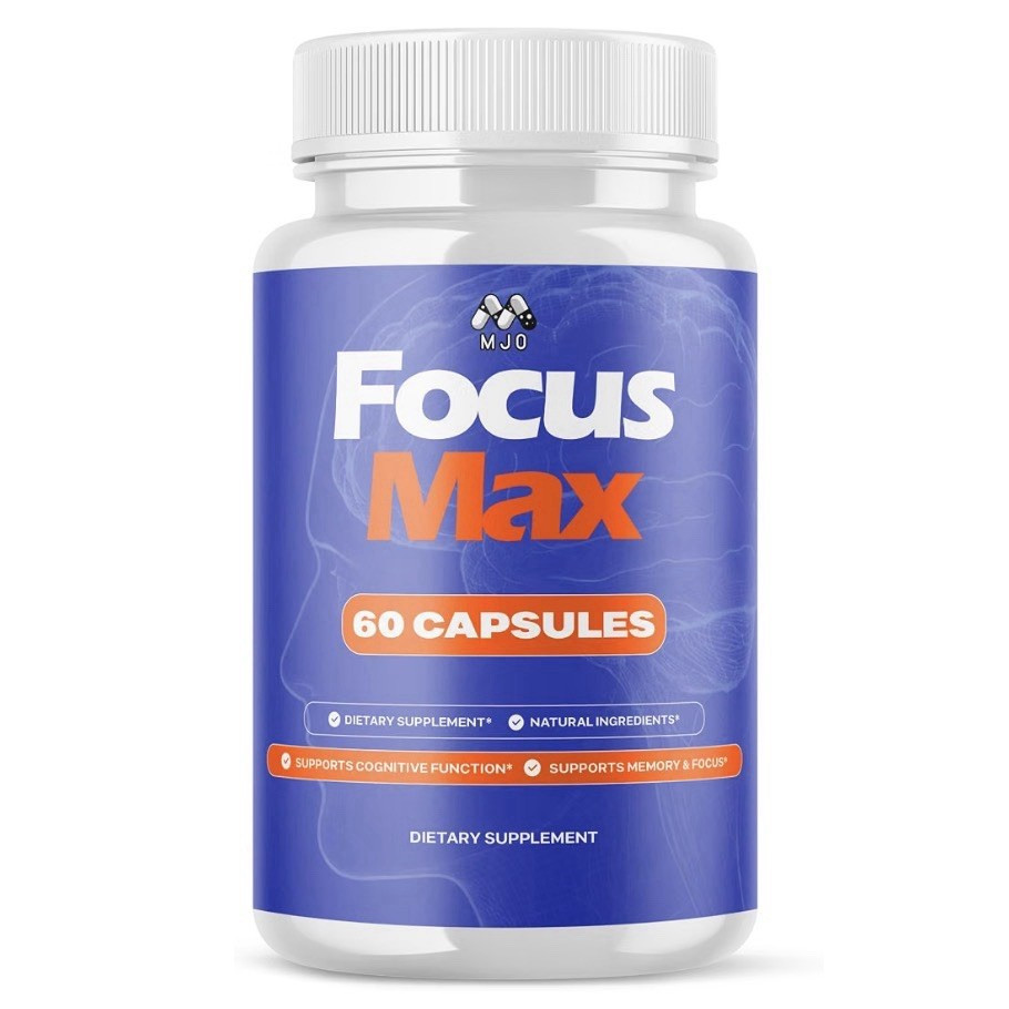 Focus Max Capsules, FocusMax Pills with All Natural Ingredients, Multivitamin
