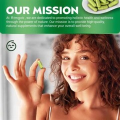 5PACK Moringa Capsules 20000Mg per Serving, 60 Total Capsules Green Superfood