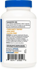 Nutricost Vitamin B6 as Pyridoxine HCl, 100 mg, 240 Caps