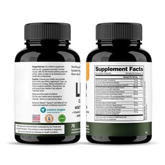 70 Capsules Support Natural Formula Liver Cleanse Detox for Liver Health
