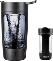 22Oz Electric Shaker Bottle Automatic Blending Flask for Protein Usb-Rechargeabl