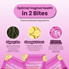 2 PACKS-LUXRY Kitty Queen Slippery Kitty – Feminine Probiotic + Moisture Gummies